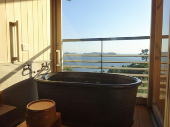 「島別荘 悠月」 その他 140387797 部屋：半露天風呂