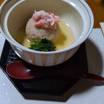 すぐに出てきた蓋物。味は悪くなかった