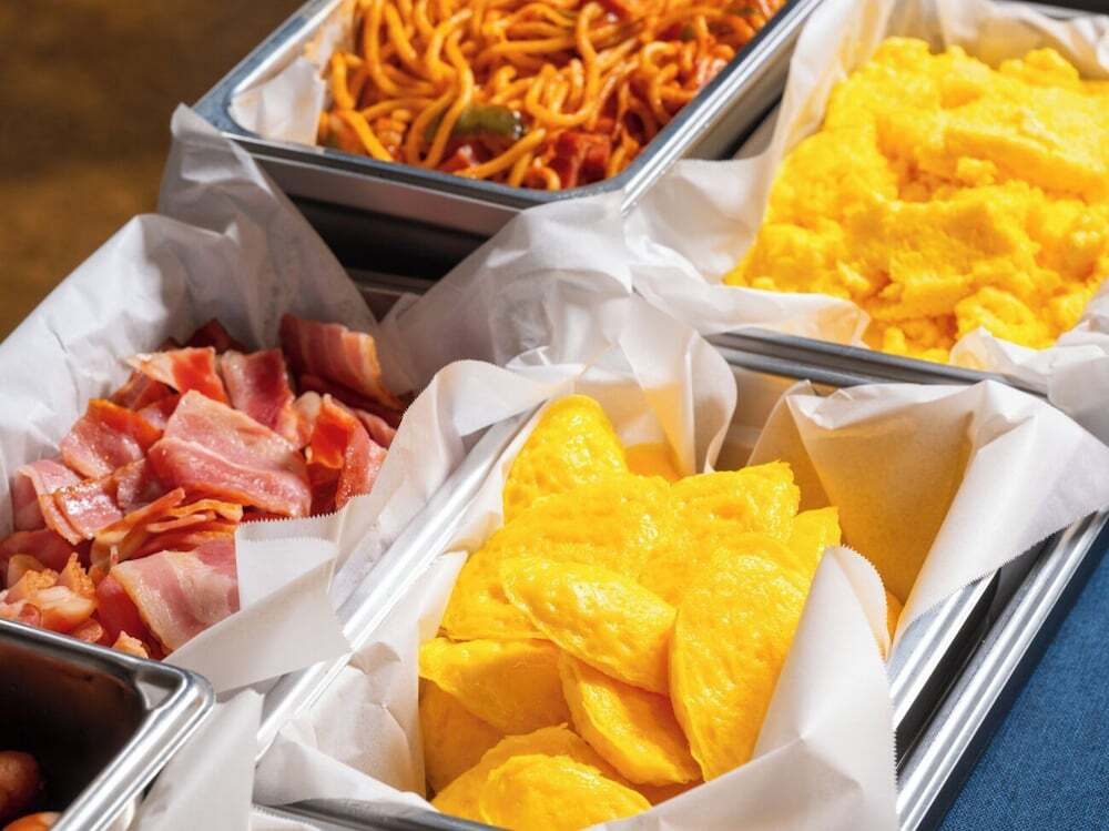 朝食ビュッフェ