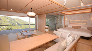 侖（Rin）傳（Den）吟（Gin） - 大文字側・露天風呂付和洋室付（85m2）禁煙