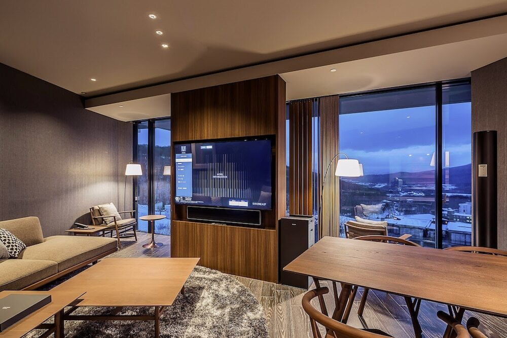 4ベッドルームスイート 温泉付 リビング・TV