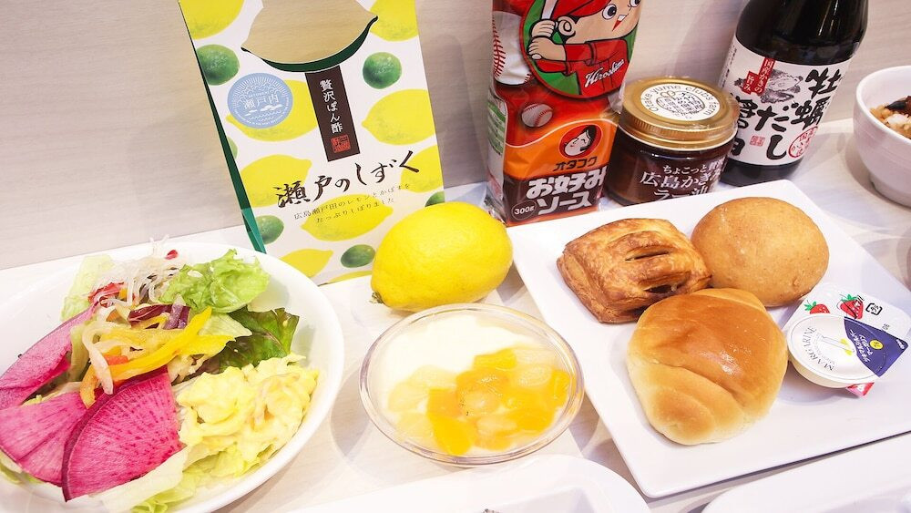 朝食ビュッフェ