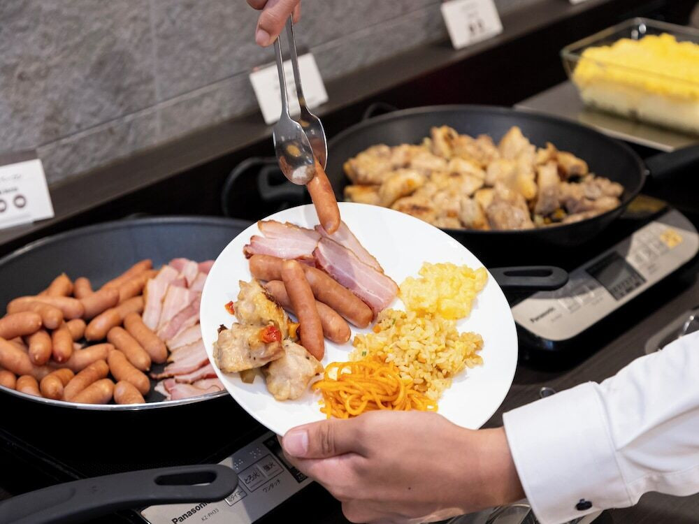 朝食ビュッフェ