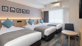 [リニューアル]スタンダードトリプル(ハウスキーピングは有料オプション)大人定員3名