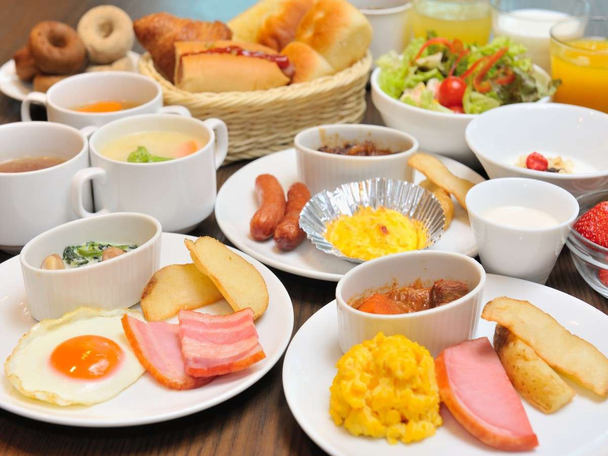 美味しい朝食に天然温泉で癒される♪嬉しいサービス充実のホテル4059592