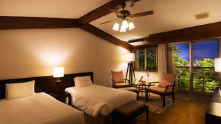 デラックス ツインルーム ガーデンビュー