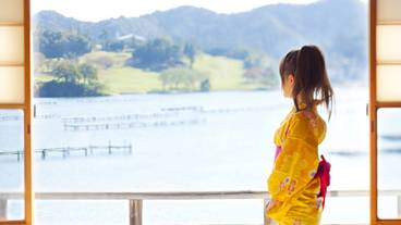 客室より久美浜湾を望む（松風の間）風景 / 5