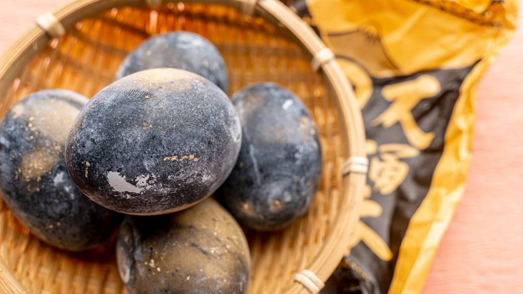 大涌谷の「黒たまご」 / 4