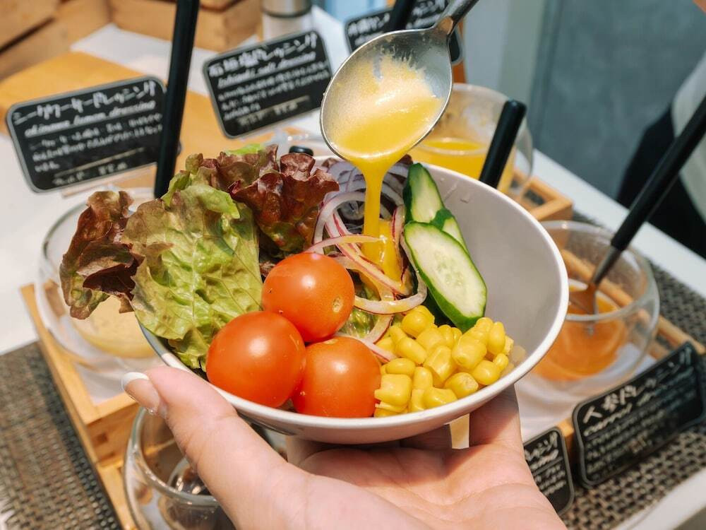 朝食ビュッフェ