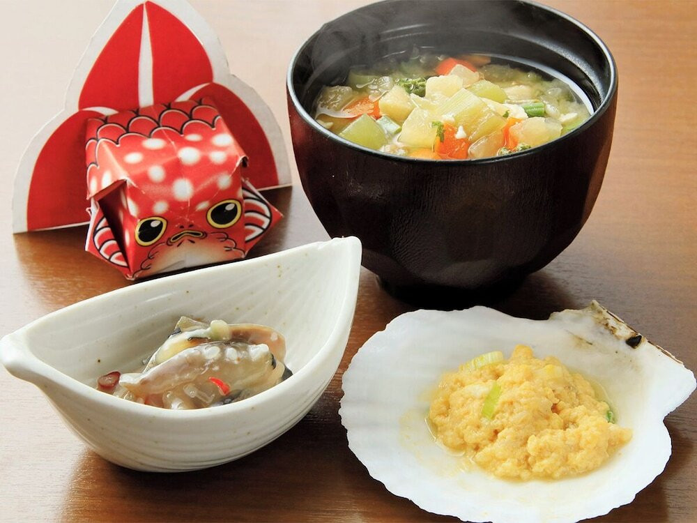 朝食ビュッフェ