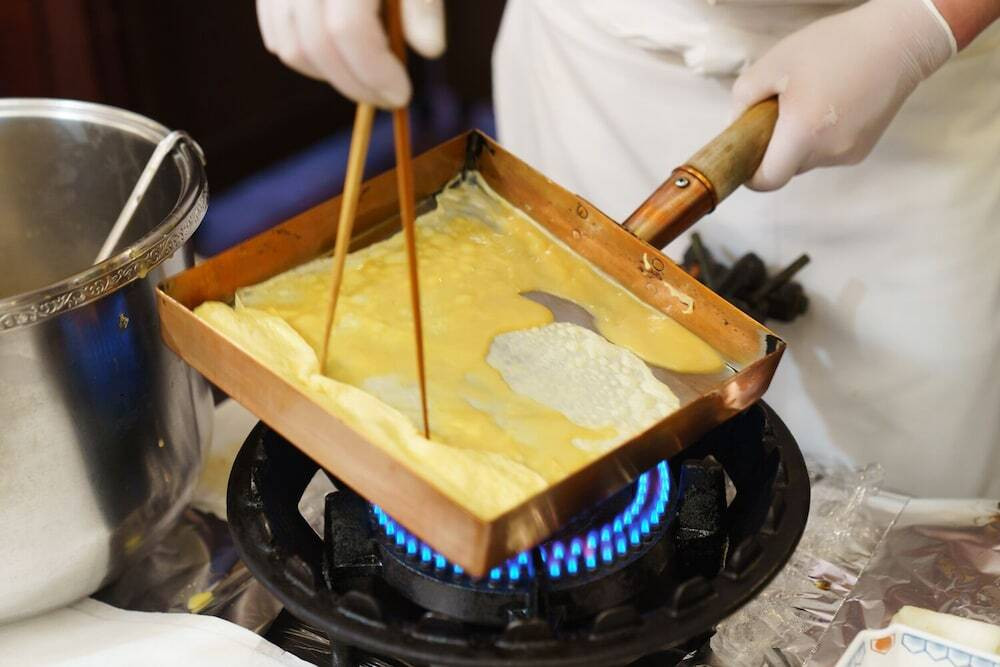 朝食ビュッフェ