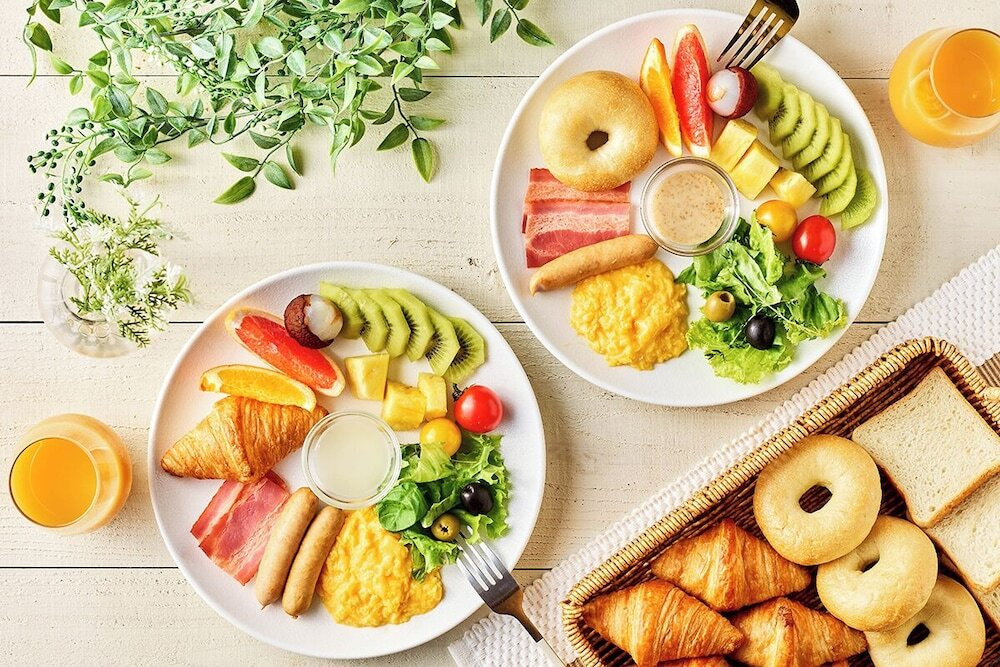 朝食ビュッフェ