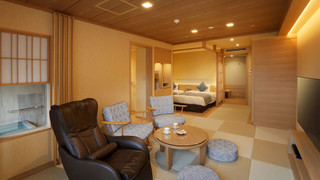 [秀峰館] 御影石風呂付スーペリア和洋室 禁煙