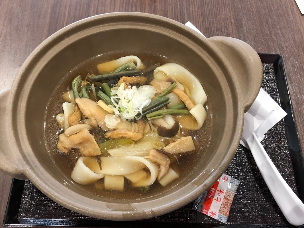 朝食ブッフェのほうとう