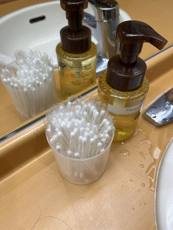 大浴場にあるアメニティ