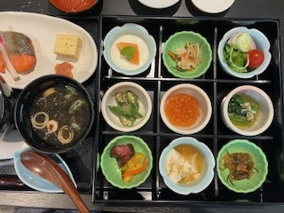 環楽(和食レストラン)の朝食