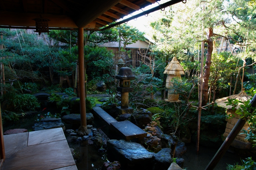 「不莫庵」 外観 35574115 武家屋敷跡 野村家　看板