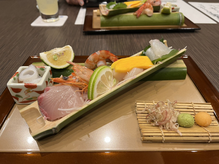 割烹 松秀_会席料理_お造り例