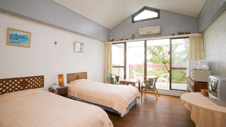 スタンダード ツインルーム シングルベッド 2 台 禁煙 オーシャンビュー