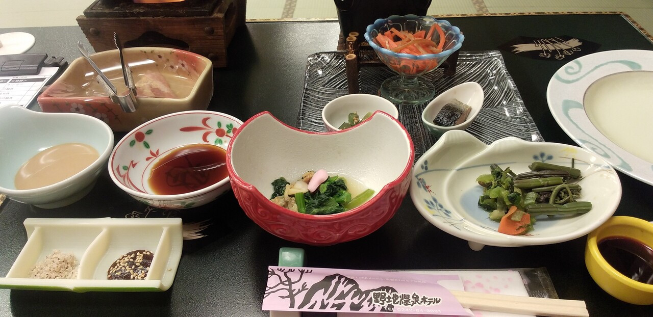 食事はイマイチ