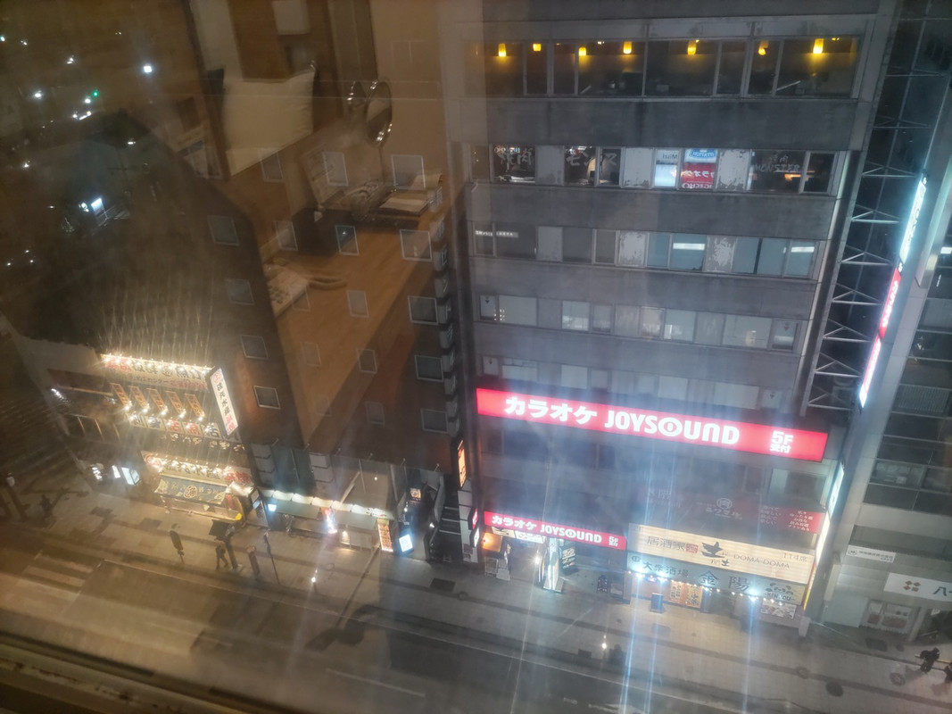 夜景はましなのだが…