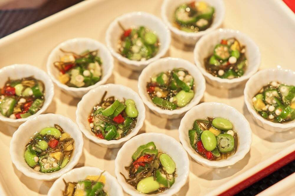 朝食ビュッフェ