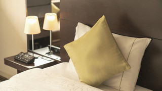 【ユニバーサル】デラックス コーナールーム ハリウッドツイン 喫煙(27㎡, ベッド2台, ユニットバス)