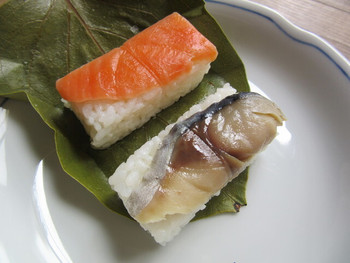「柿の葉すし本舗たなか なら本店」 料理 66614365 鮭　＆　鯖