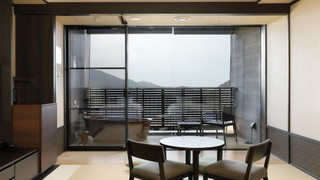 貴賓館で食す豪華特別会席 [悠然] (夕食19:30時~20時開始) 露天風呂付客室　禁煙