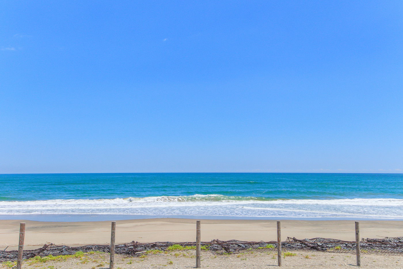 九十九里海岸長生村一松海岸