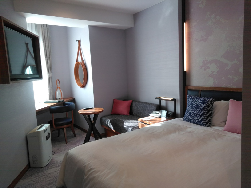 スタンダードダブルルームです。