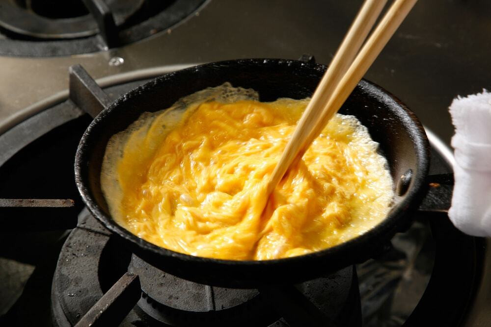 朝食ビュッフェ