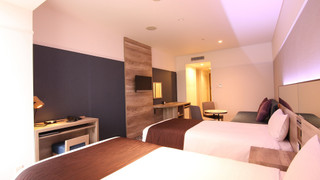 スーペリア ツインルーム (洗い場つきバスルーム、トイレ仕切り)