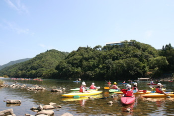 お部屋からも一望できて、カヌー体験も！四万十川を満喫◎4064965