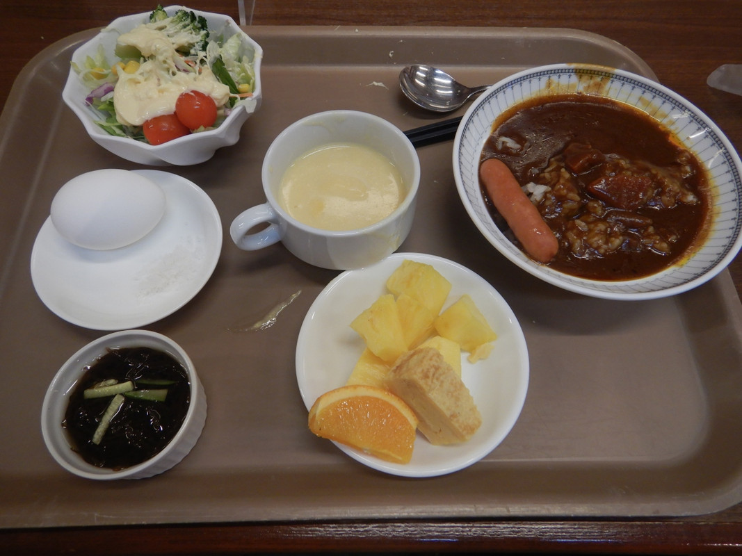 カレーとデザート