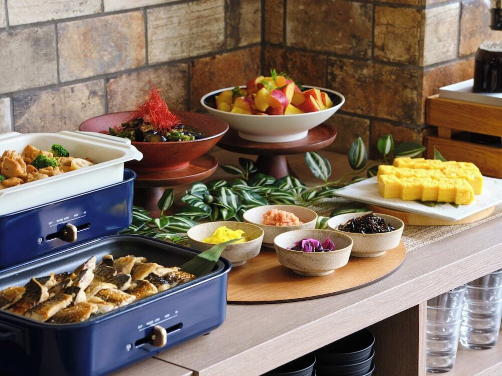 朝食ビュッフェ