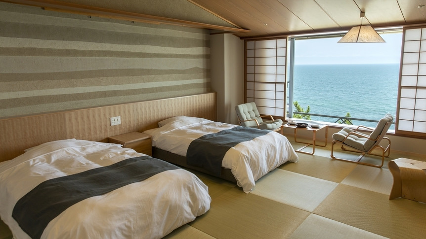 自家源泉を持つオーシャンビューの宿で贅沢ステイ3925692