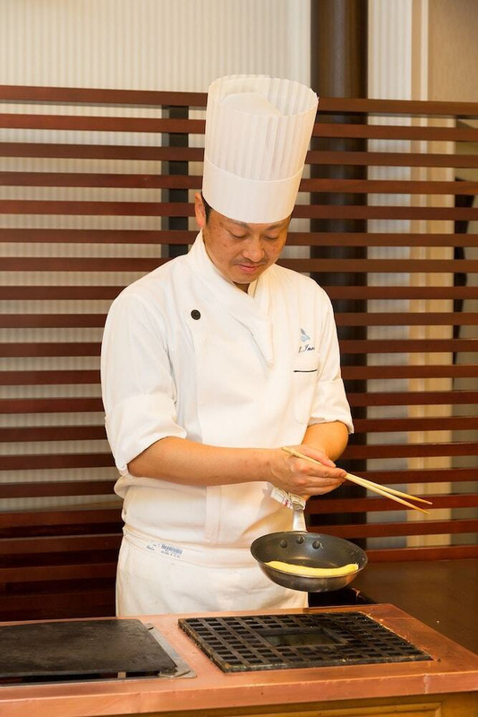 朝食ビュッフェ