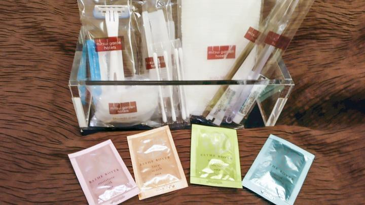 浴槽と洗い場が﻿セパレートで広いバスルーム。持参したおしゃれな入浴剤を使って、優雅なバスタイムを楽しみました♪