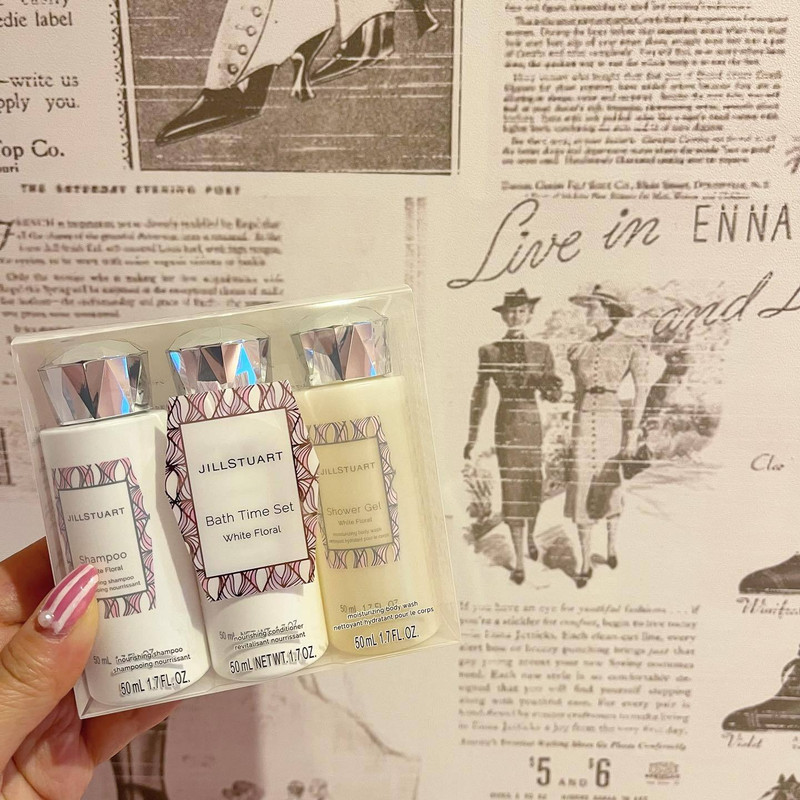 レディースフロア限定のアメニティがジルスチュアートでとても豪華でした。