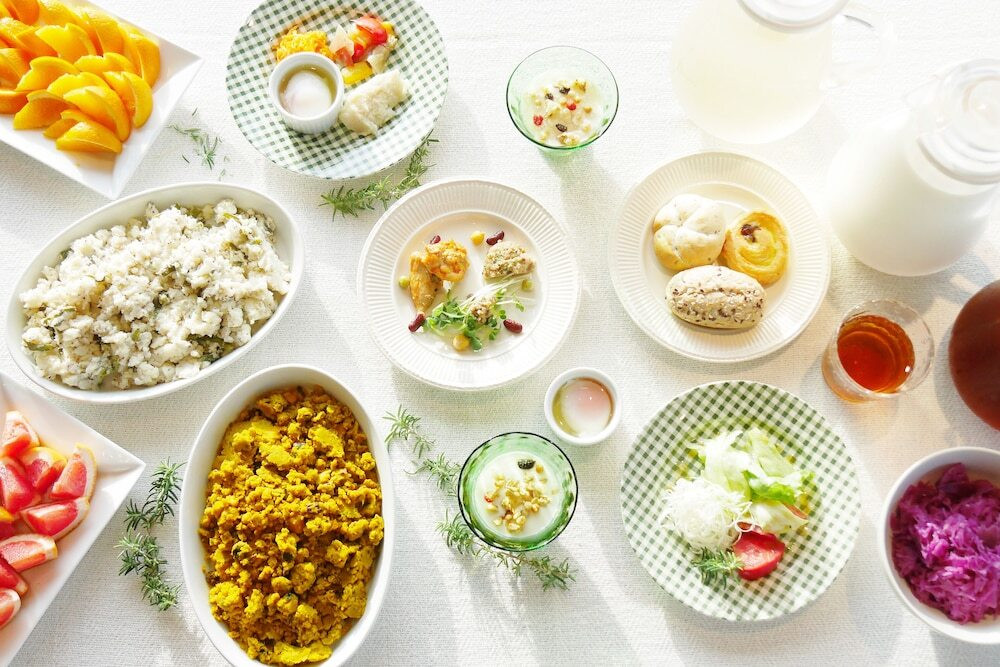 朝食ビュッフェ