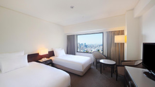 スタンダード ツインルーム, シティビュー, 夜景がきれい, 禁煙 (スタンダードツインルーム禁煙)