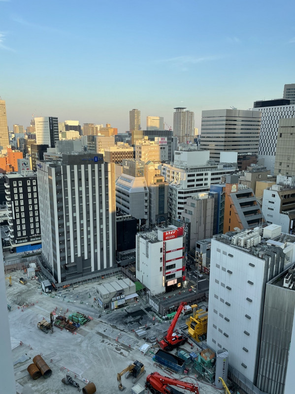 部屋からの眺望