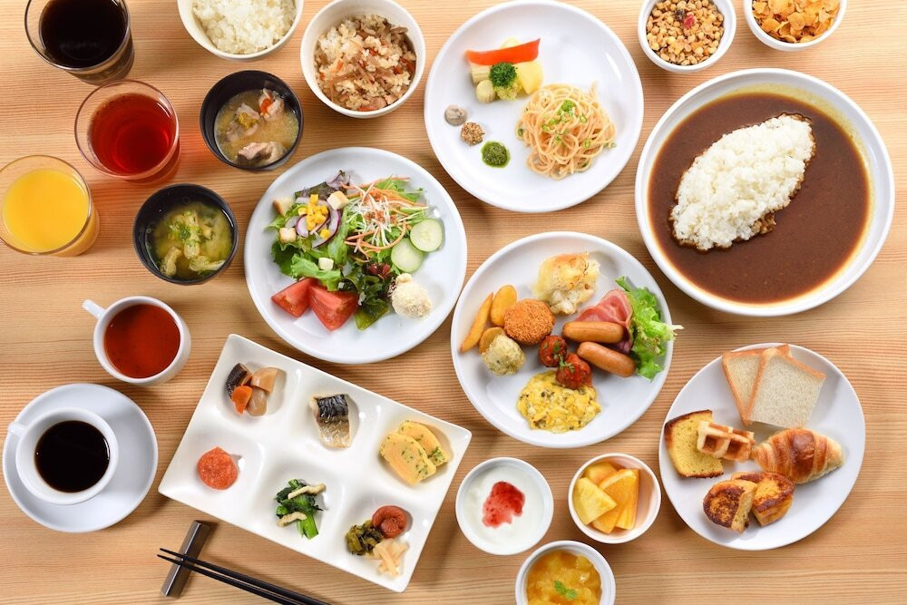 朝食ビュッフェ