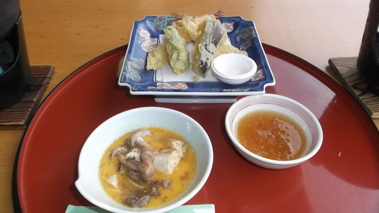 すき焼きと天婦羅