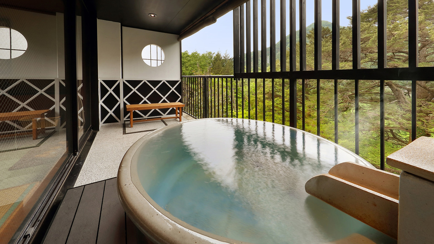 「栃」客室露天風呂