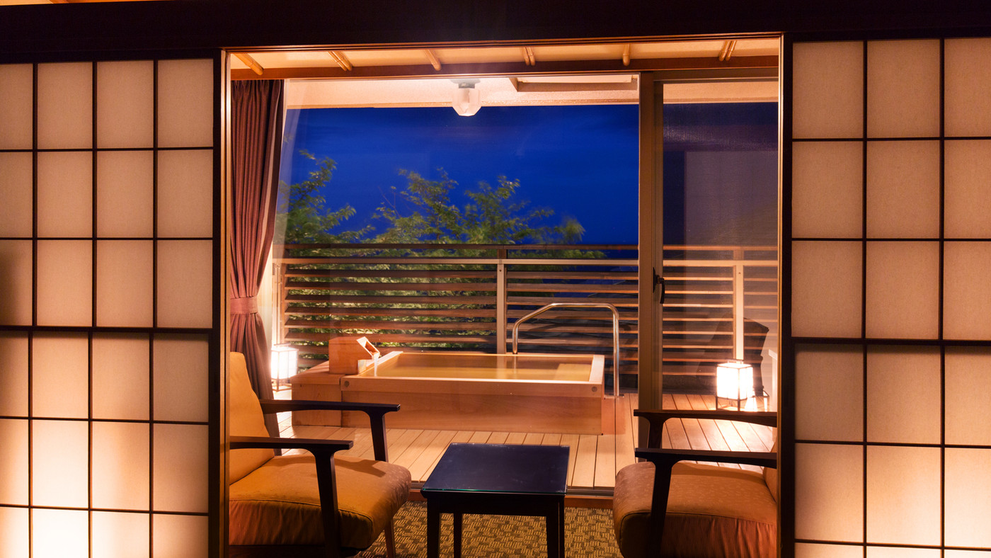 自然に包まれるインフィニティ風呂が贅沢！女性に嬉しいおもてなしの宿3463557