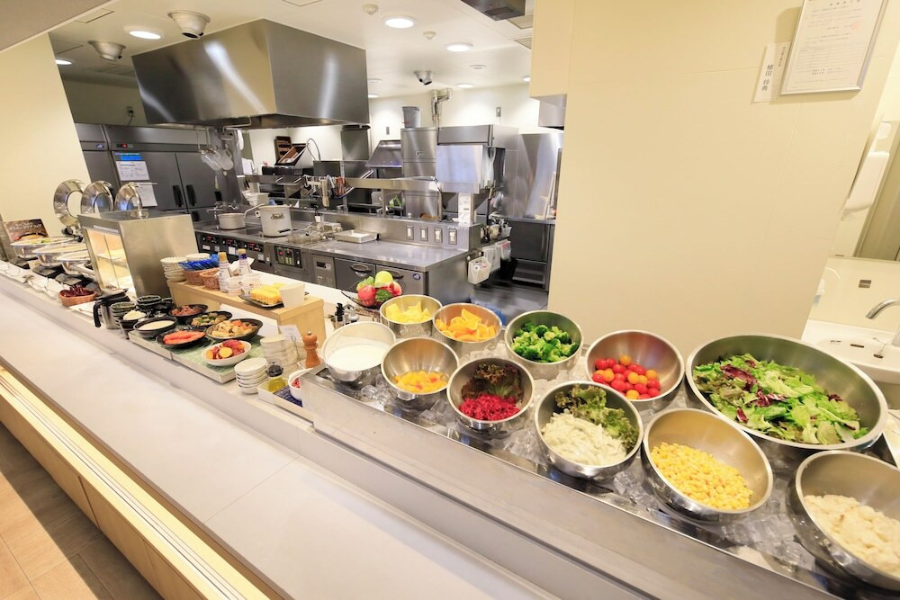 朝食ビュッフェ