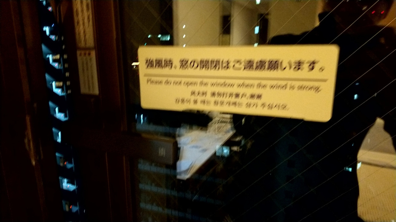 窓は開閉可能です