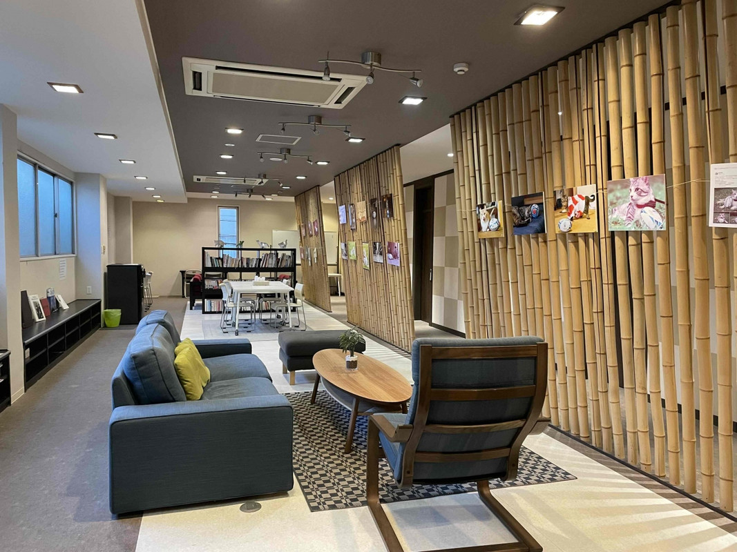 共有スペースには漫画もありました